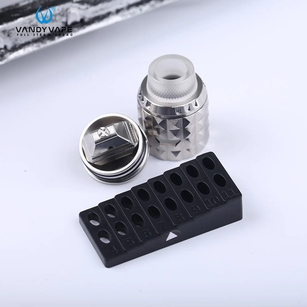 Vandyvape Capstone RDA с Vaper Waterfall Squonk и одним винтом пружинная Дека в форме пандуса система