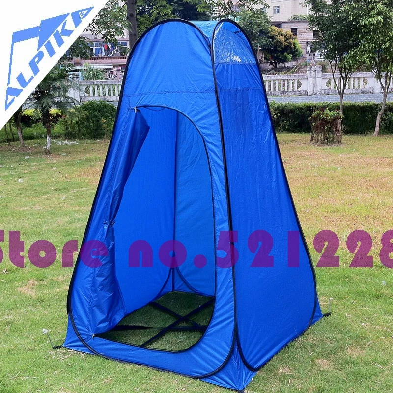 Privacy автоматический всплывающий портативный душевой подвижный Туалет часы птица