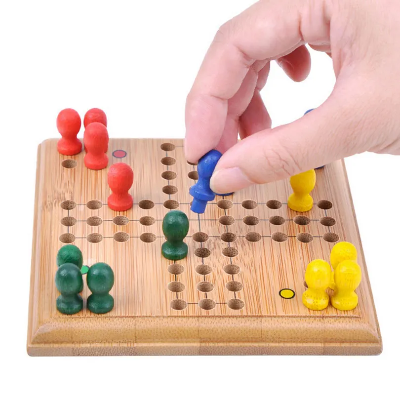 Imim 1 компл. самолет Шахматы ползать Puzzle Летающие шахматы деревянные игрушки