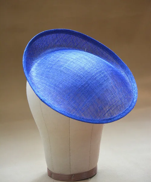 25*25 см круглое блюдце Sinamay вдохновил окуня шляпу чародей millinery база B055