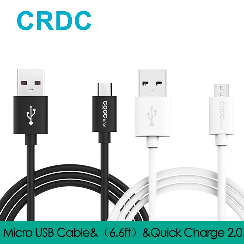Кабель Micro USB CRDC для быстрой синхронизации данных и зарядки зарядное устройство