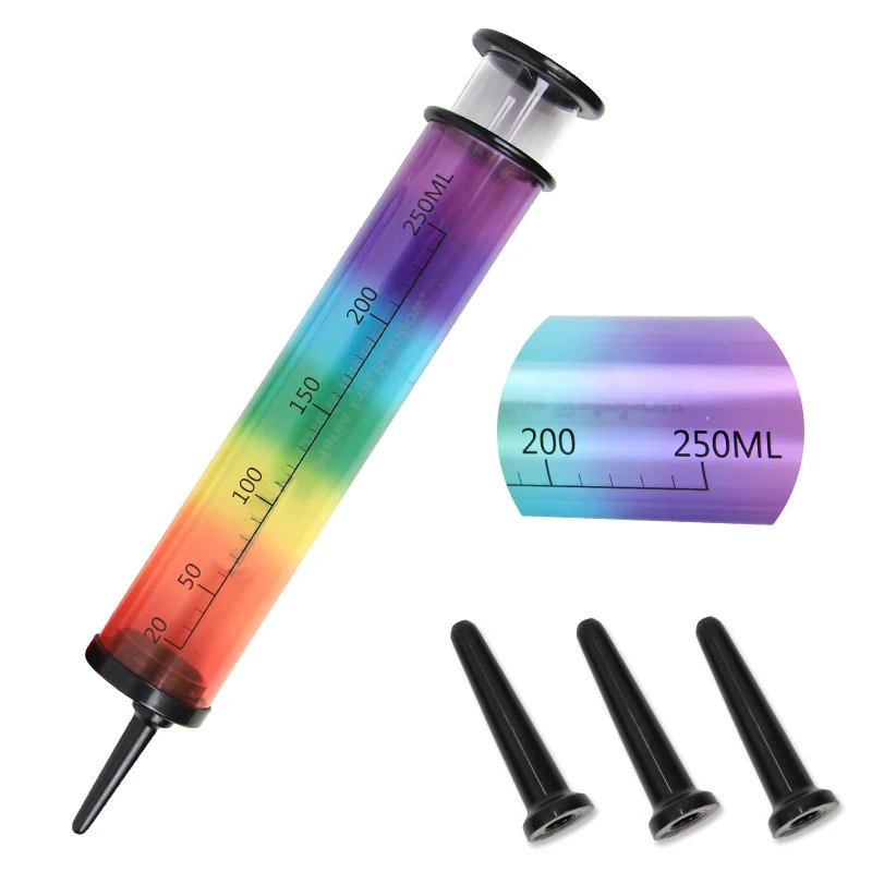 250ml Large Syringe Anal Enema Cleanng Plug Medical Vagina Wash Shower Pump Cleaner Adult Sex Toys for Couples |
