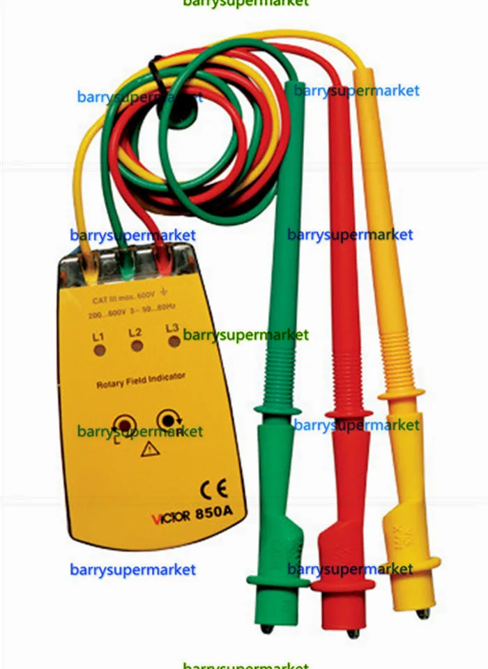 

Victory VC850 850 Three-phase Alternating Current Phase Meter Original Authentic Fake Penalty Ten