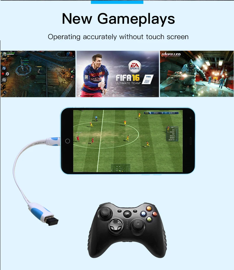Vention OTG адаптер Micro USB к USB 2,0 конвертер OTG кабель для Android Galaxy S3/4 S5 Xiaomi Tablet Pc Flash Мышь Клавиатура