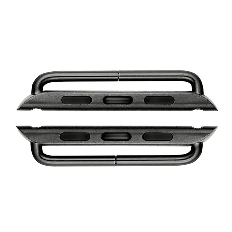 BUMVOR 2 шт. аксессуары для часов из нержавеющей стали для Apple ремешок-адаптер для наручных часов 38 мм разъем для ремешка 42 мм для iWatch серии 3/1/2