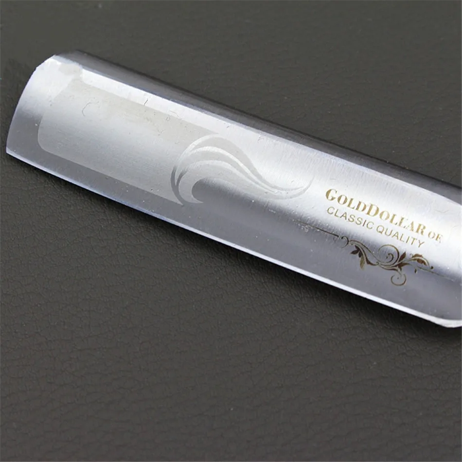 Складная Мужская бритва с прямыми краями лезвие из нержавеющей стали высокое