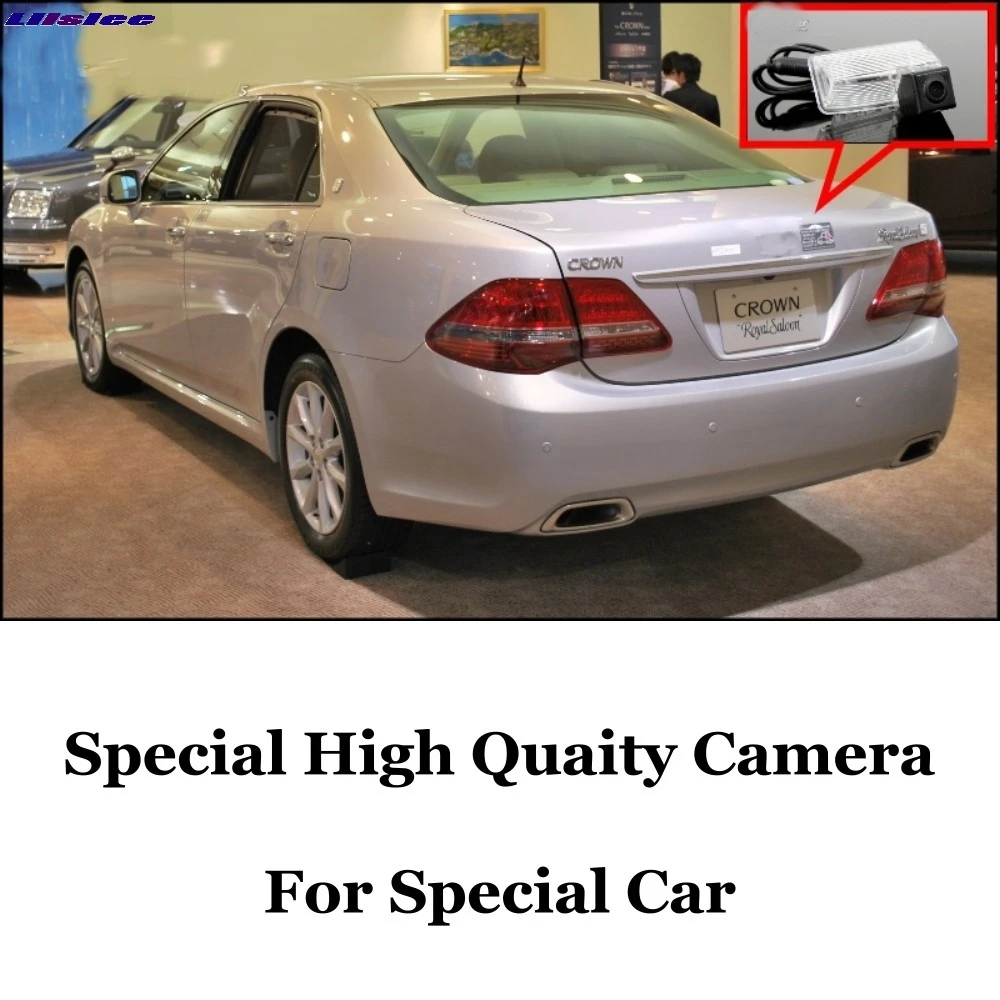 

Liislee Car Camera For TOYOTA Crown / Majesta S180 12 S200 13 S210 14 High Quality Rear View Back Up Camera For Fans | CCD + RCA