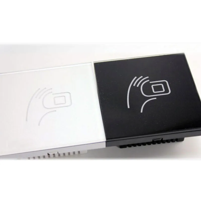 RFID считыватель 125 кГц/13 56 МГц стильное закаленное стекло EM4100/NFC 14443A бесконтактная