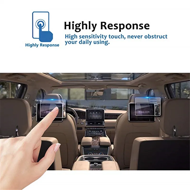 Защитное стекло для экрана телевизора на заднее сиденье 2 шт. | Автомобили и