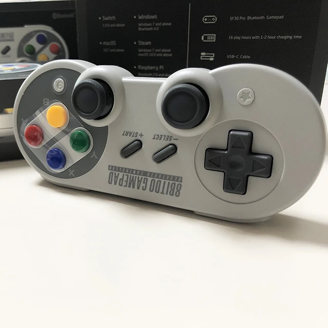 8BitDo SF30 Pro беспроводной Bluetooth геймпад контроллер с джойстиком для Windows Android macOS nintendo переключатель пара