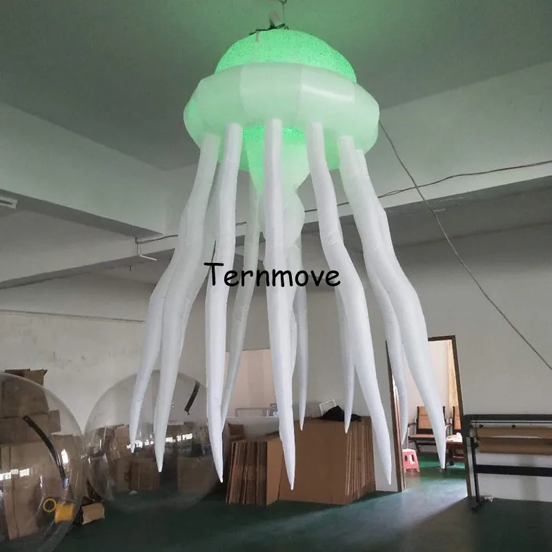 inflatable hanging decorative lighted Jellyfish led light jellyfish party wedding stage balloon | Игрушки и хобби