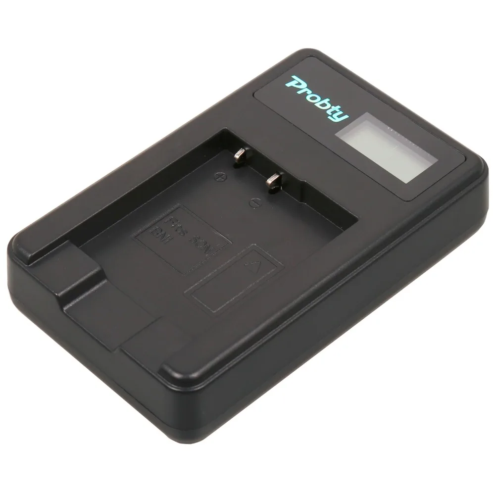 Probty NP-BN1 NP BN1 Камера Батарея + ЖК-дисплей USB Зарядное устройство для SONY