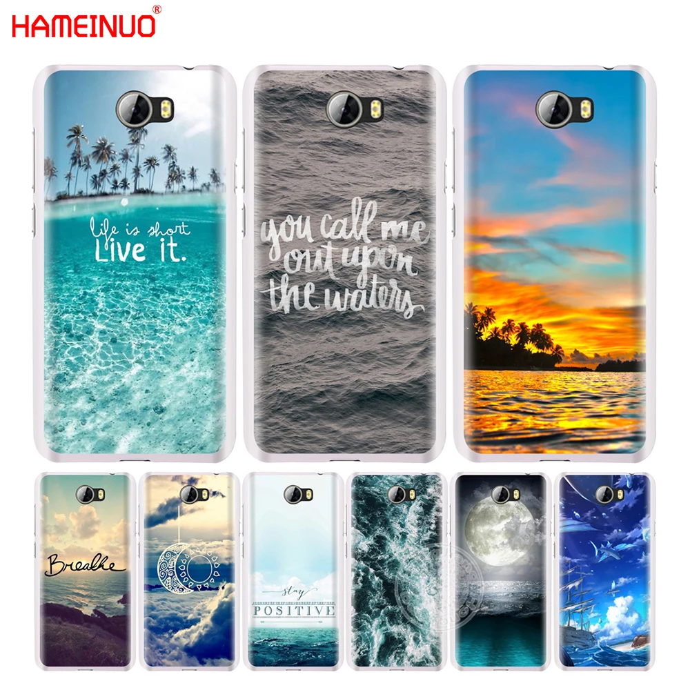 HAMEINUO Чехол для мобильного телефона с красивым океаническим пейзажем Huawei Honor 5A LYO