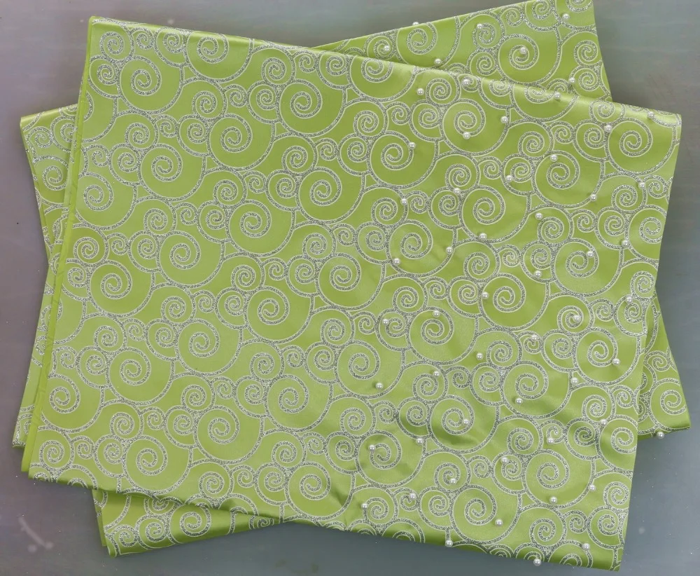 Новейший дизайн Африканский головной убор с бусинами Sego Gele &amp Ipele и обертка 2