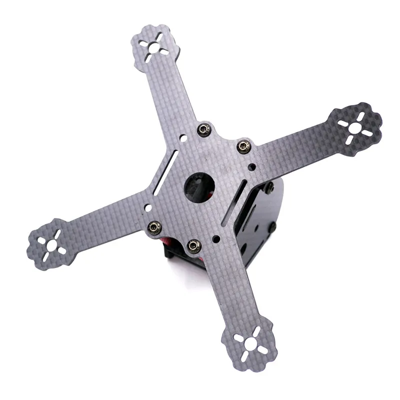 DIY FPV mini racing drone QAV-X3 RS 130 мм Квадрокоптер 3K рамка из чистого углеродного волокна