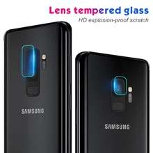 Объектив камеры из закаленного стекла для Samsung Galaxy S10 S9 S8 Plus A50 A30 A10
