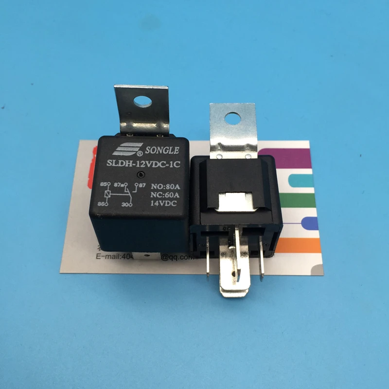 1 шт. автомобильное реле SLDH-12VDC-1A SLDH-24VDC-1A 4PIN 80A 4142 SLDH-24VDC-1C SLDH-12VDC-1C 5PIN 60A