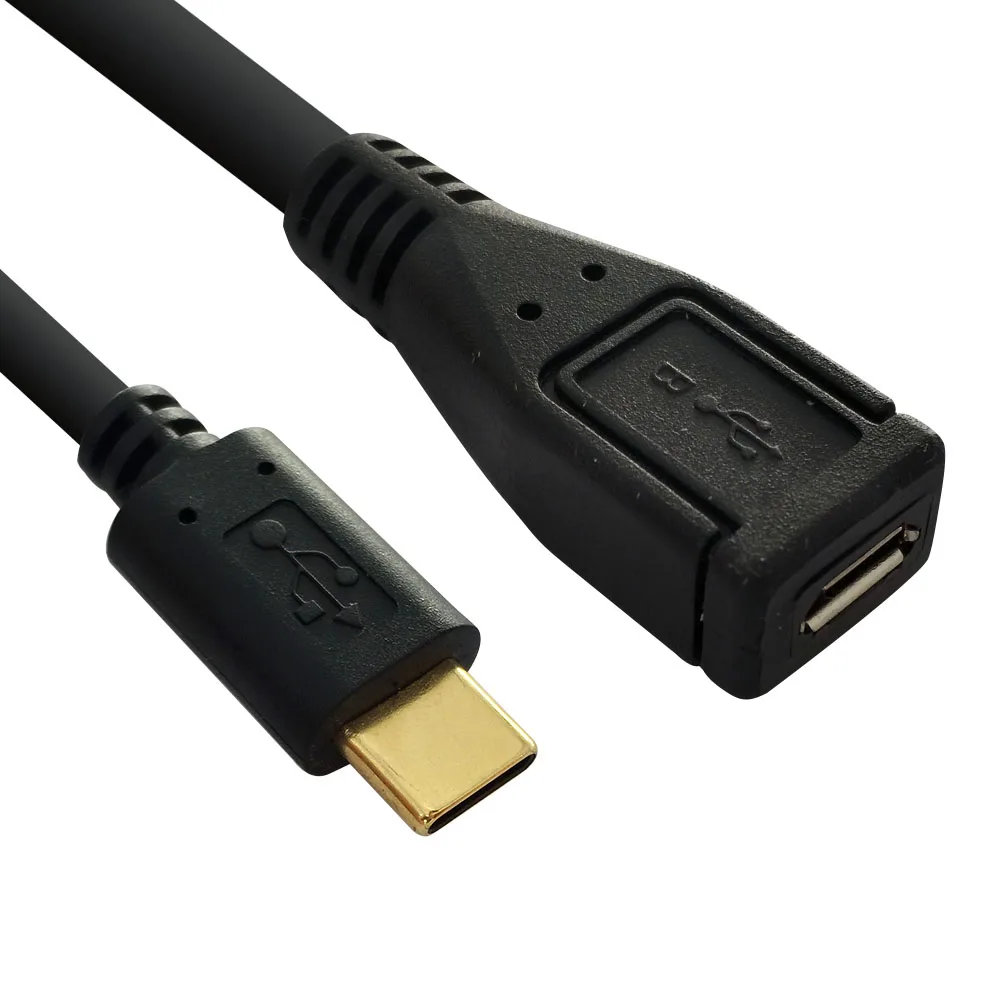 Danspeed женщин и мужчин F/м USB 2.0 Micro 3.1 Тип c 5 Булавки кабель для передачи данных