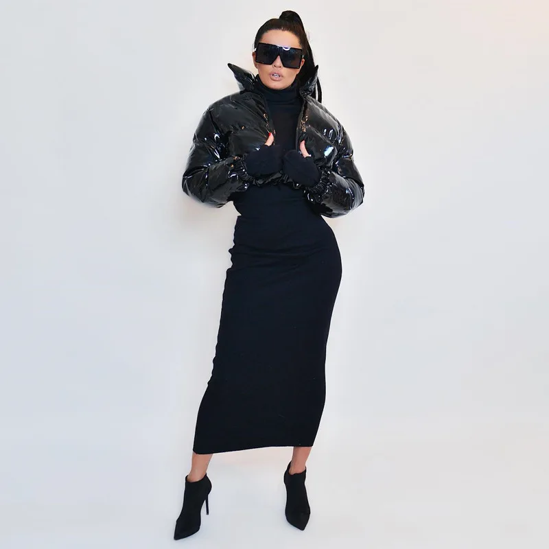 2019 Новое Женское Платье облегающее весенне осеннее платье женское тонкое