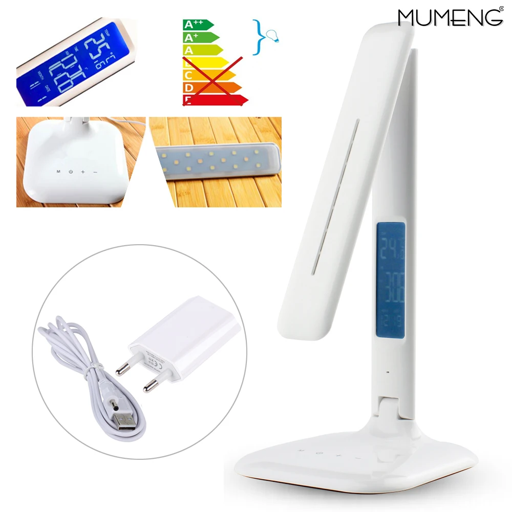 Светящийся &quotmumeng&quot Настольная лампа с USB и штепсельная вилка европейского