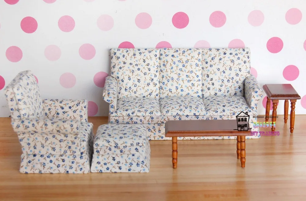 1:12 кукольных домиков миниатюрная кукольная мебель набор для гостиной 5 шт.