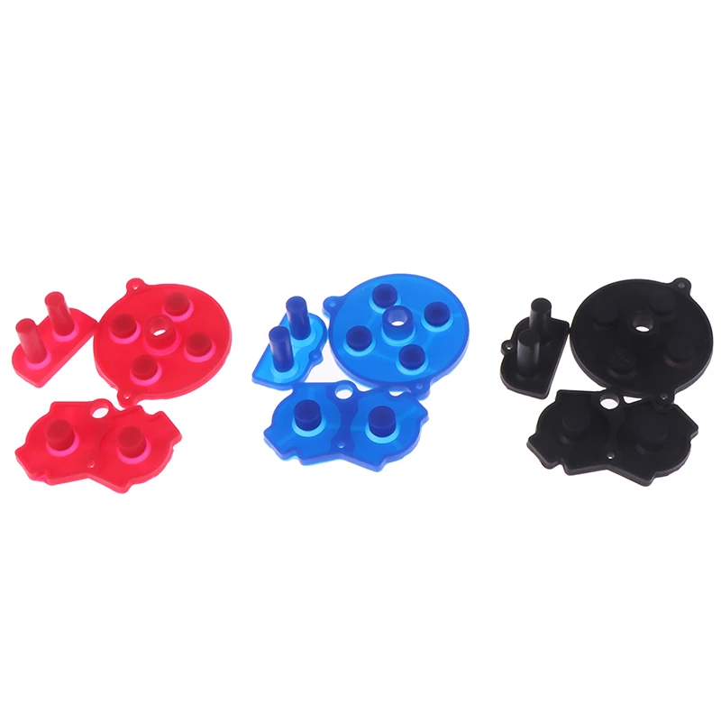 3 шт./компл. Новый Силиконовый Проводящий резиновый кнопочный коврик для gba Advance