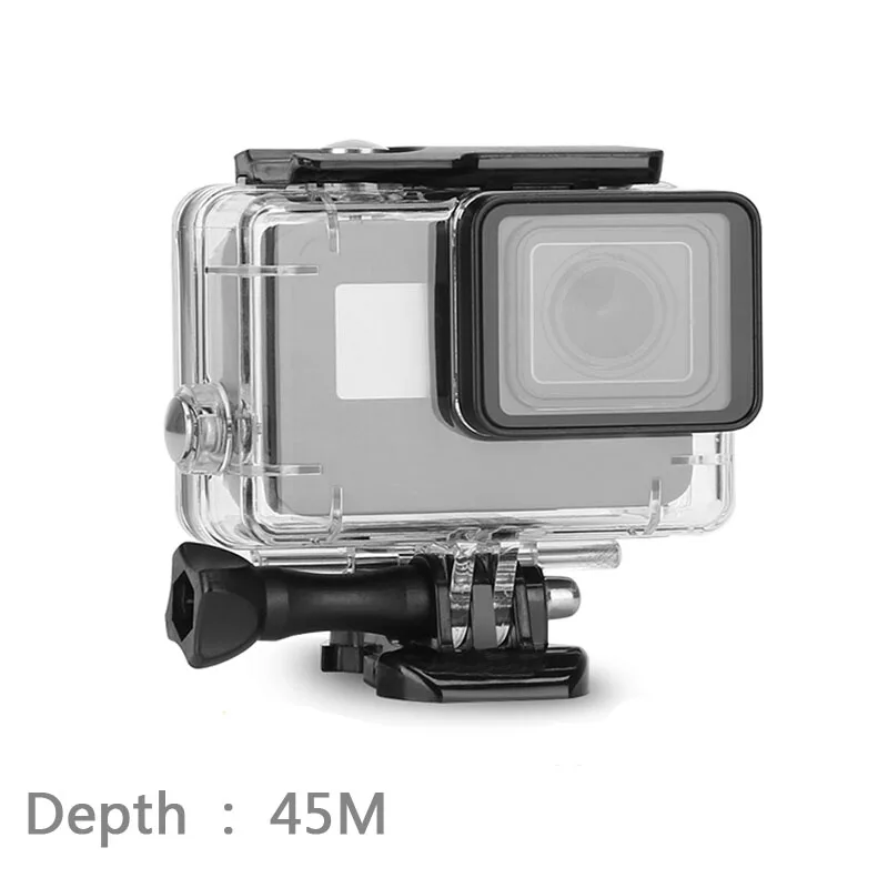 45 м водостойкий Чехол для Gopro Hero 7 6 5 Аксессуары защитный корпус дайвинг камеры Go pro