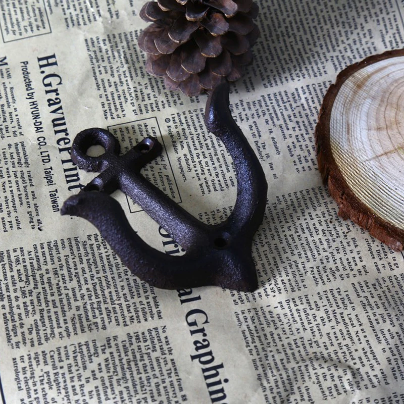 Модель якоря, железное украшение для стен, украшение для дома, украшение для дома из смолы, аксессуары для интерьера, ремесло, настенный крючок