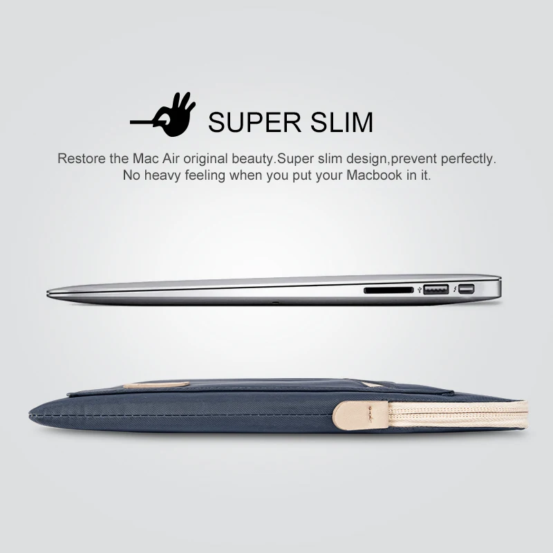 WIWU водонепроницаемая сумка для ноутбука Macbook Air 11 12 13 3 Pro 15 6 дюймов Сумка чехол iPad 9
