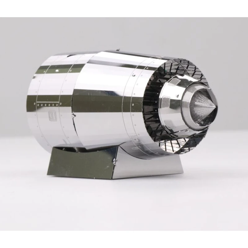 Металлические Пазлы MU 3D Турбинный двигатель общая серия DIY лазерная резка