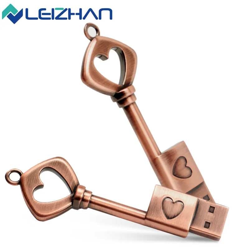 Usb флеш накопитель в форме сердца 4 ГБ 8 16 32 64 ГБ|USB флэш-накопители| |