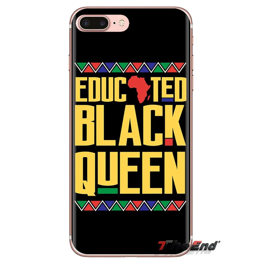 Мягкие чехлы для HTC One U11 U12 X9 M7 M8 A9 M10 E9 Plus Desire 630 530 626 628 816 820 830 black girl Queen 2bunz Melanin Aba |