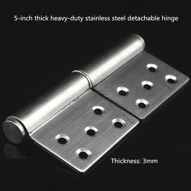 5 &quotутолщение тяжелых мер вверх и вниз меры из нержавеющей стали шарнир двери