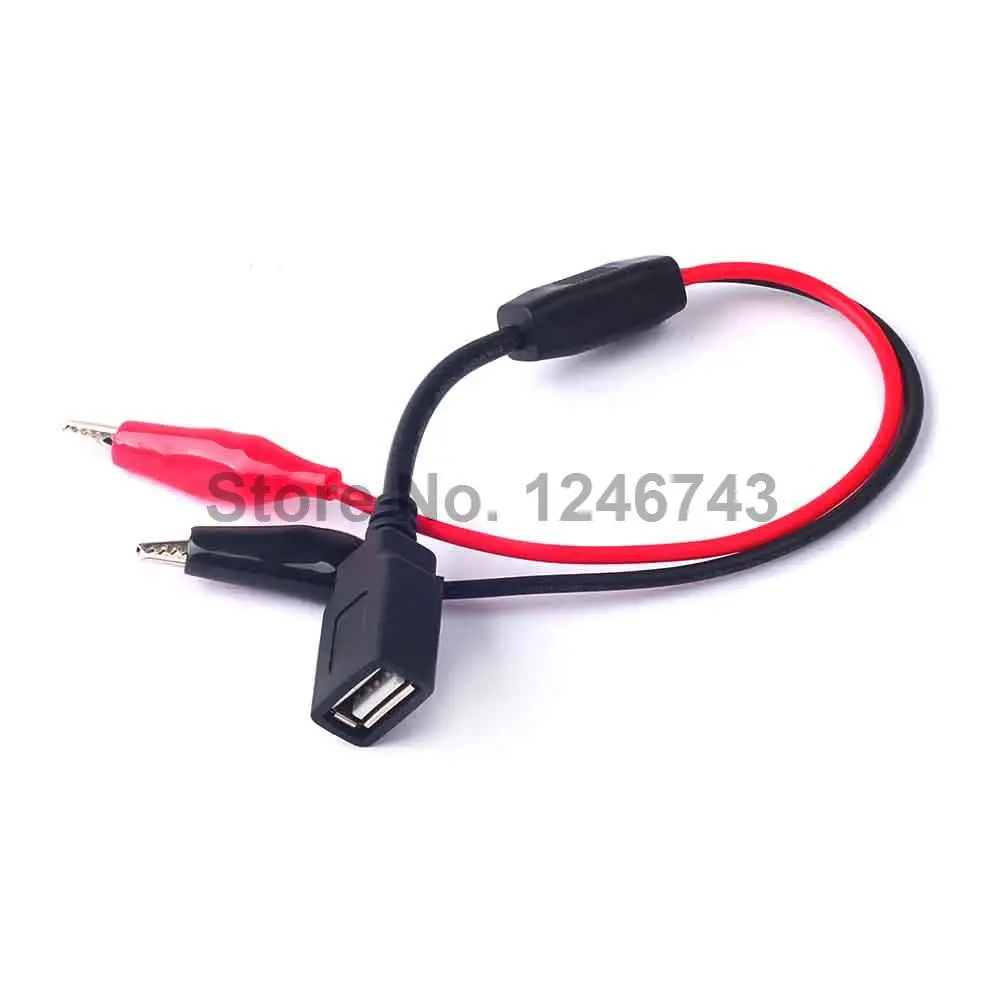 USB тестер устройство для измерения напряжения штекер/гнездо|crocodile wire|alligator clip