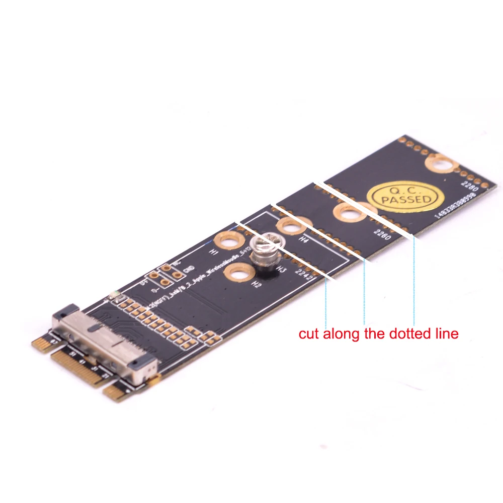 B + M ключ NGFF M.2 адаптер для Macbook BCM94360CS2 BCM943602CS BCM94360CD bcm93602cdp BCM94360CSAX|Сетевые карты| |