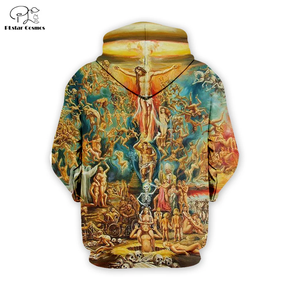 PLstar Cosmos Jesus/Христианство/Крест 3D печатных Толстовка/куртка/мужская женская одежда в стиле хип-хоп