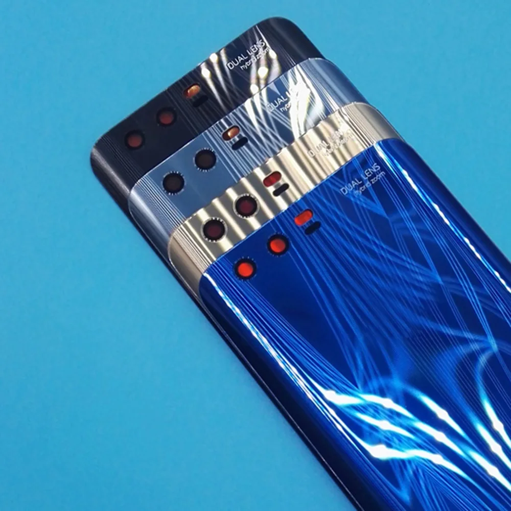 Для huawei P20 Lite стеклянная задняя крышка батарейного отсека для huawei Honor 9 10 Задняя стеклянная крышка для huawei P20 Pro Корпус задняя батарея Чехол