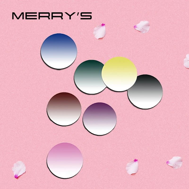 Затемненные очки MERRY'S полимерные линзы для оптических очков по рецепту 1 56 61 67