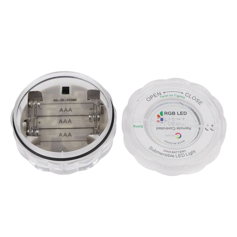 Цветная подводсветильник лампа для ваз с пультом дистанционного управления IP68 RGB