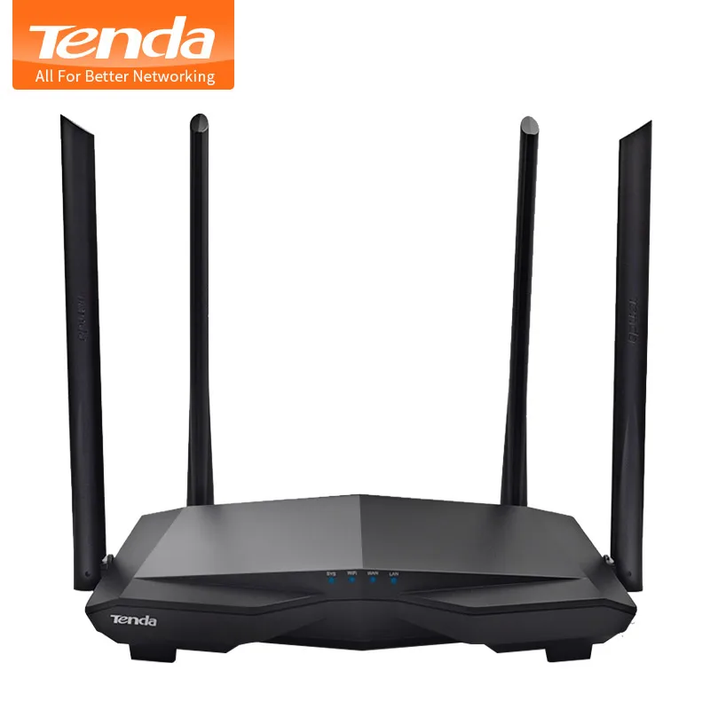 Tenda AC6 1200 Мбит/с беспроводной Wifi роутер двухдиапазонный 2,4 ГГц/5,0 ГГц 11AC умный Wifi повторитель приложение дистанционное управление английская прошивка