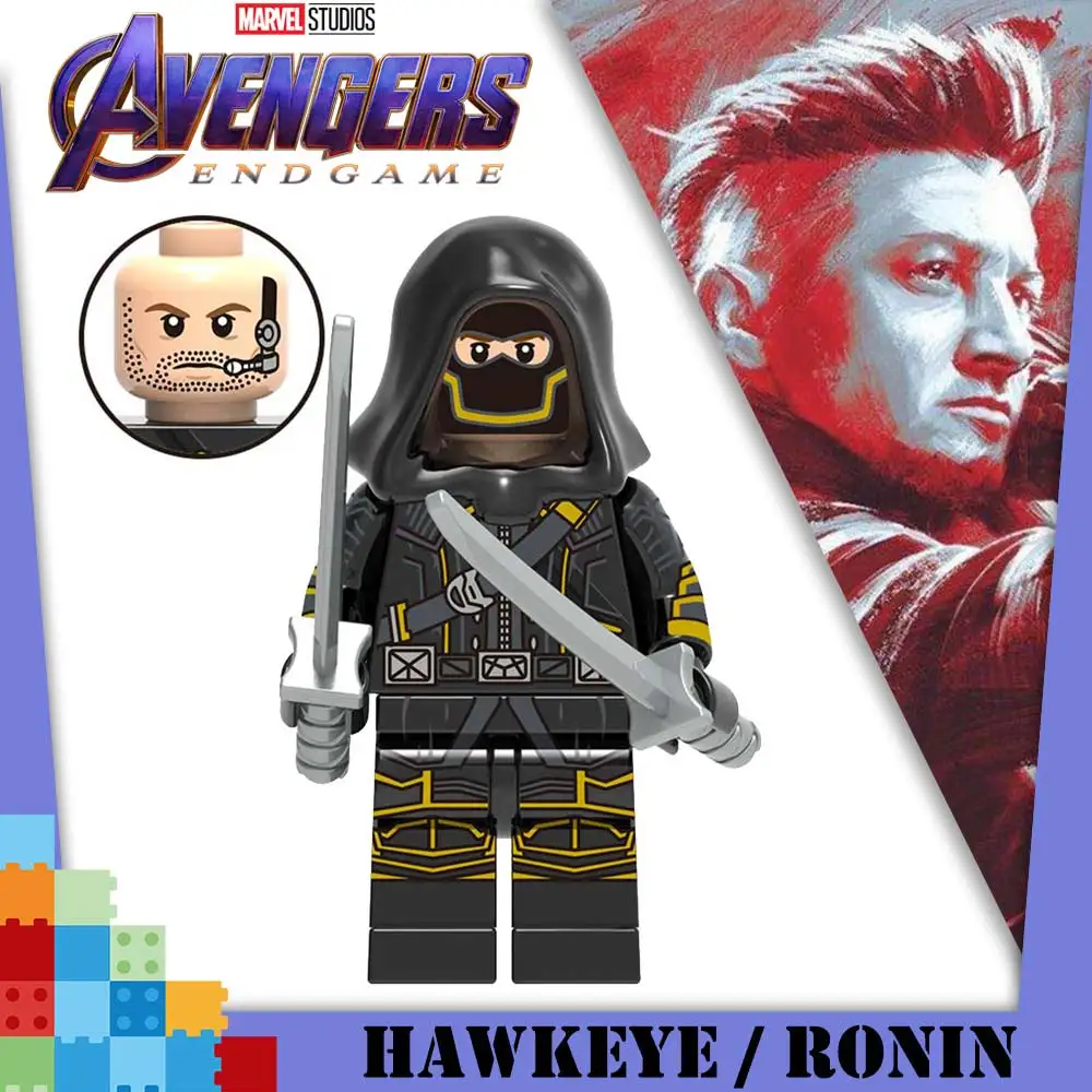Marvel Мстители 4 endgame Капитан Америка Железный человек танос Халк строительные