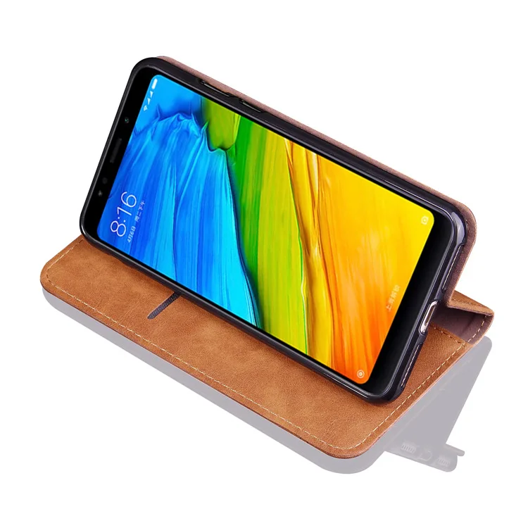 Роскошный кожаный чехол для смартфона в стиле ретро для Xiao mi Red mi 4x Note 6 Pro Note 5 mi 8 Se A2 A1 PU откидной кошелек для Red mi Note 6 Pro