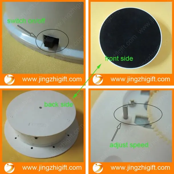 8 дюймовая Поворотная верхняя подставка для дисплея поворотный стол с