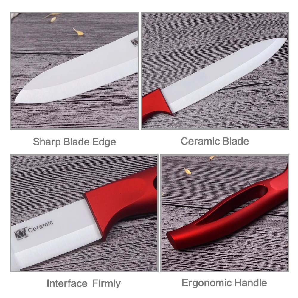 Набор керамических кухонных ножей XYj из оксида циркония Мясницкий мясницкий нож 3