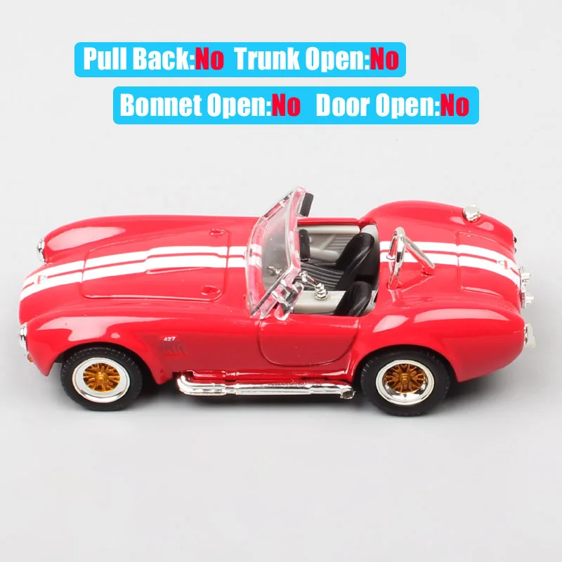 1/43 масштабная винтажная 1964 Ford SHELBY COBRA 427 S/C AC Cobra родстер спортивный мини автомобиль литье под давлением и модели автомобилей сувенирная игрушка для детей