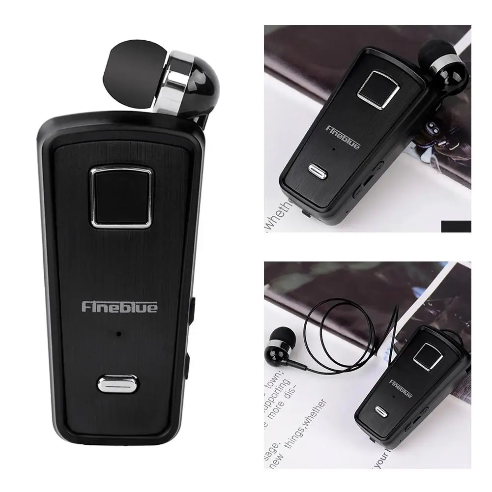 2018 Новинка Fineblue F980 Беспроводная bluetooth гарнитура в ухо с микрофоном Вибрирующая