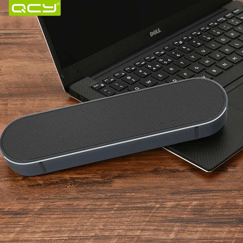 QCY B900 Мини Bluetooth динамик портативный беспроводной звуковая система 3D стерео