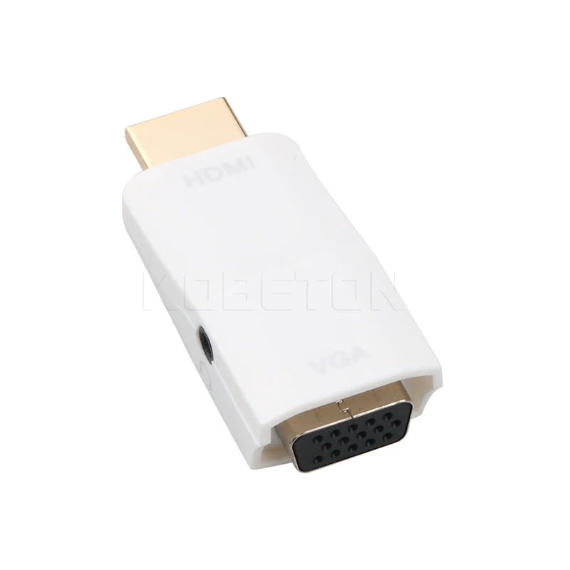 Адаптер kebidu HD 1080P 2018 Mini Мама папа Переходник VGA кабель HDMI совместимый с