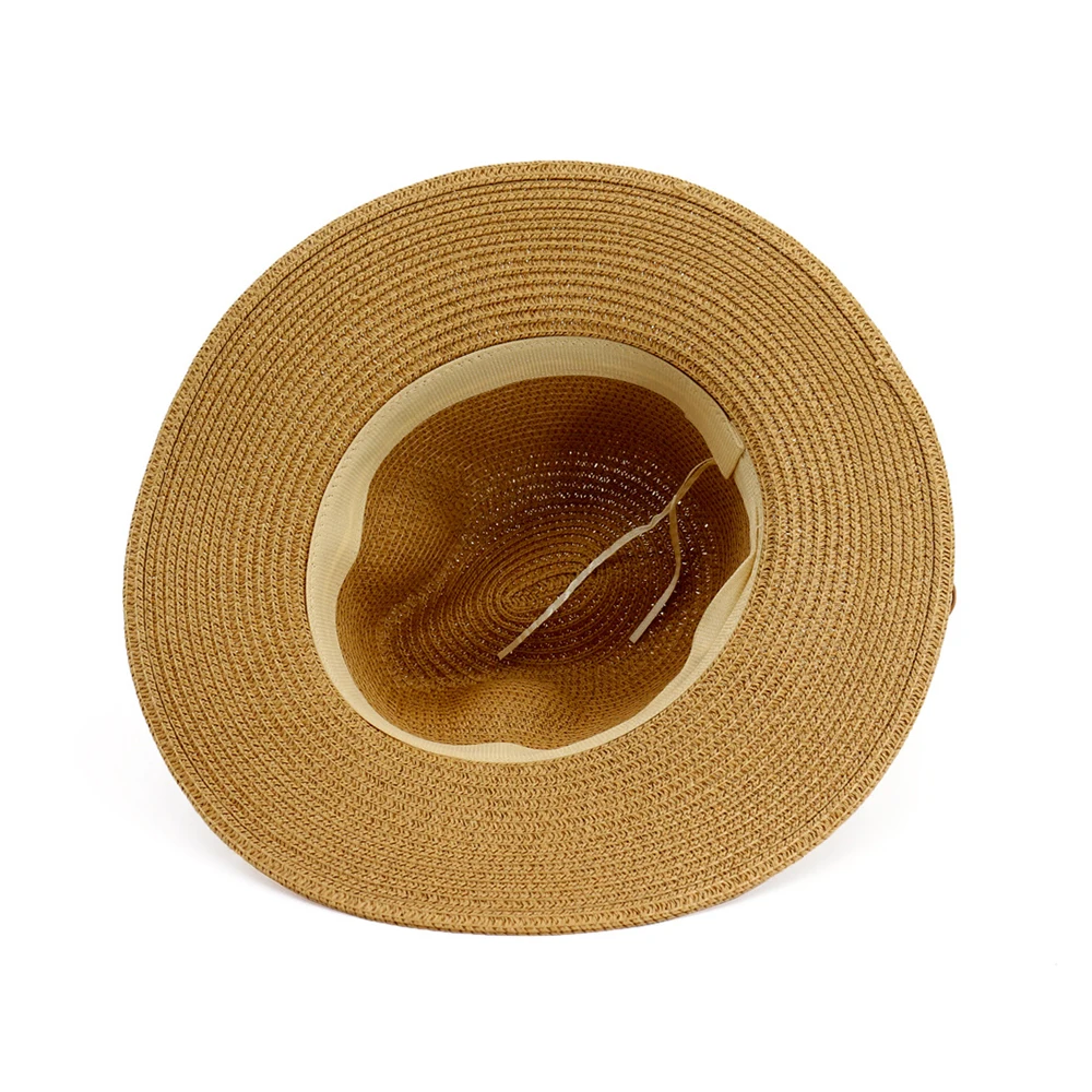 Шляпа женская Соломенная с бахромой модная Панама Джаз в повседневном стиле
