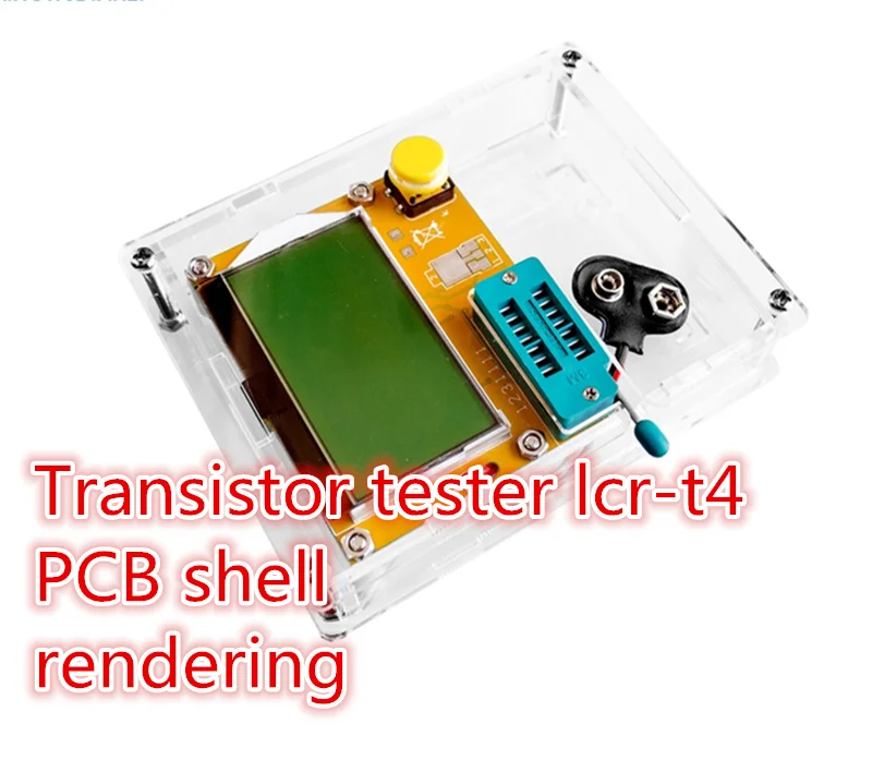 Тестер транзисторов lcr-t4 Графический корпус PCB | Электронные компоненты и